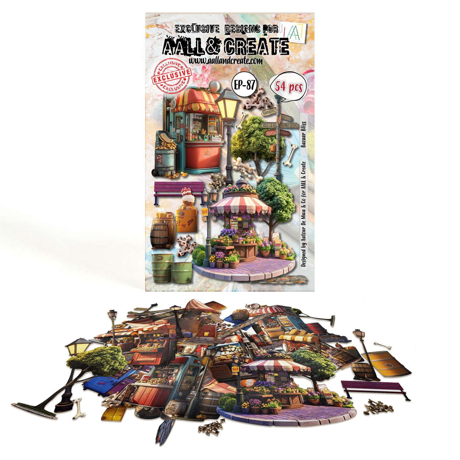 AALL & Create Ephemera Die Cuts - Bazaar Bliss