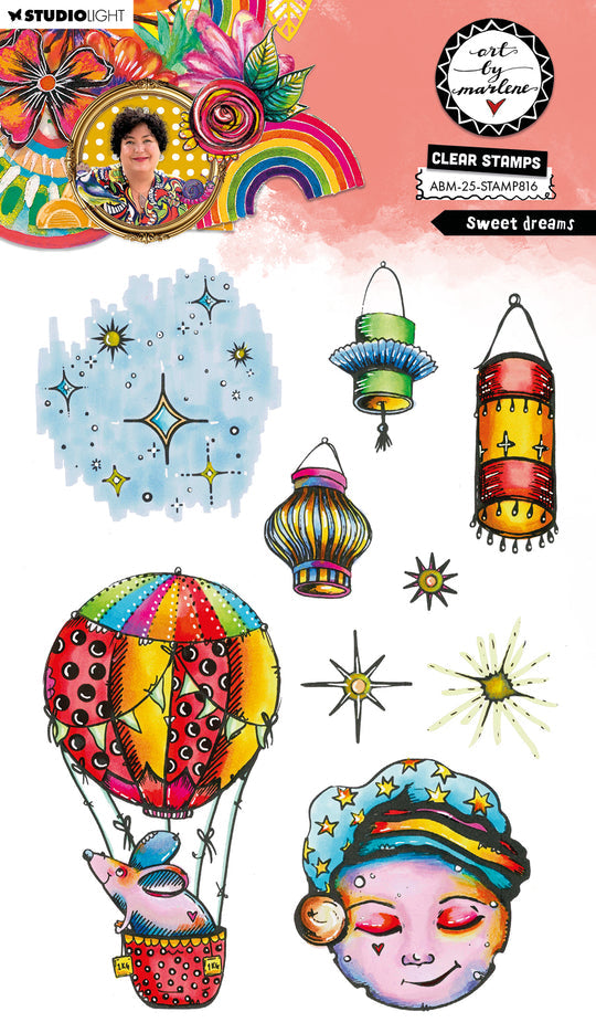 Art By Marlene -Sweet Dreams Clear Stamp