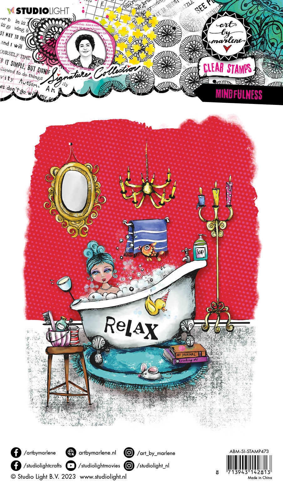 Art By Marlene Clear Stamp Mindfulness