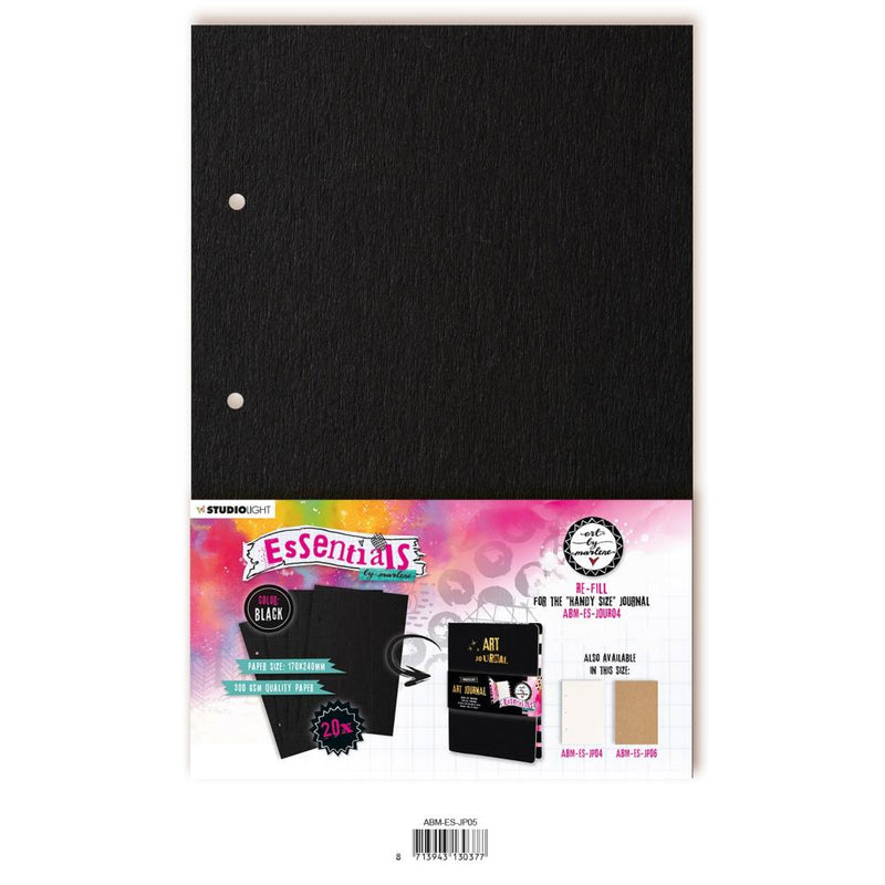 Art By Marlene Journal PERFECT RE-FILL Black