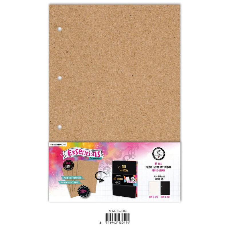 Art By Marlene Journal Large RE-FILL KRAFT