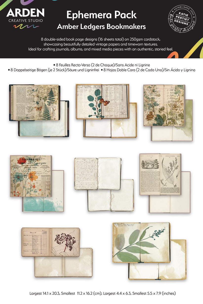 Arden Amber Ledgers Bookmakers Ephemera Pack