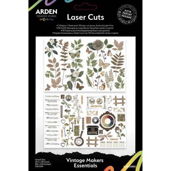 Arden creative Studio - Vintage Maker Maker Laser Cuts
