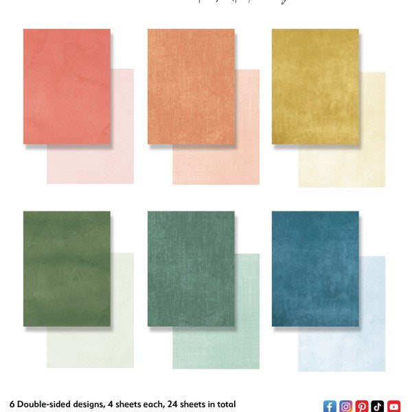 Arden - Page Starters Solids 6" x 8" paper Pad