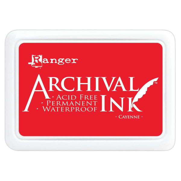 Ranger - Archival  Permanent  Ink -  Cayenne