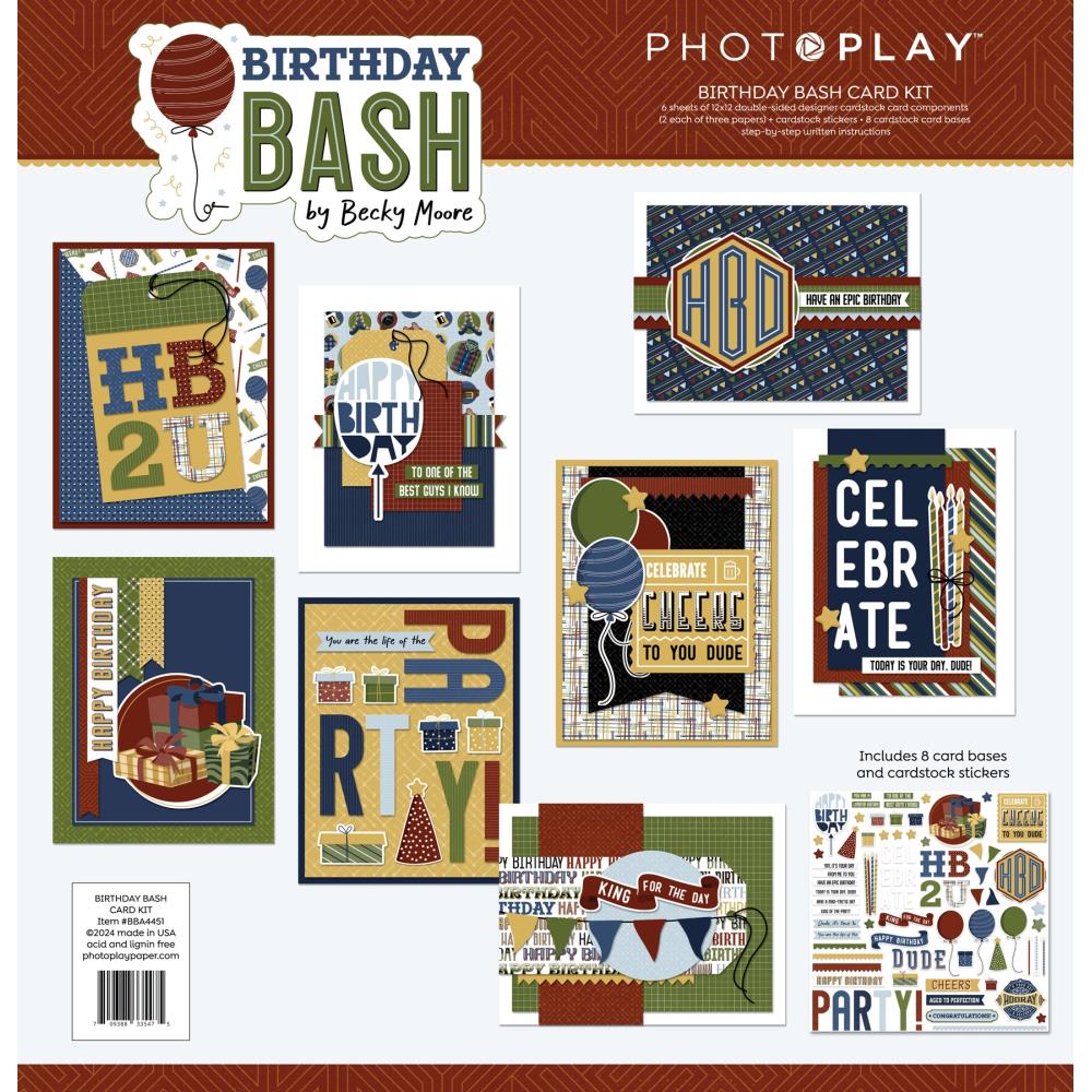 PhotoPlay Birthday Bash Card kit
