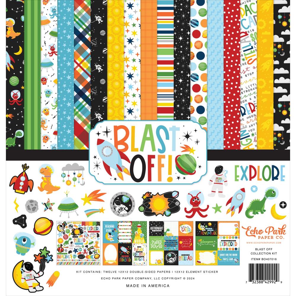 Echo Park Blast Off 12 x 12 Collection Kit