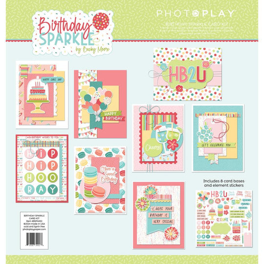 PhotoPlay Birthday Sparkle Card kit