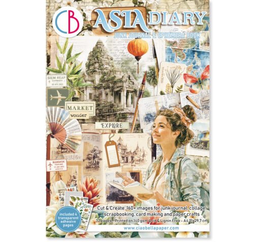 Ciao Bella – Asia Diary Junk Journal & Ephemera Book