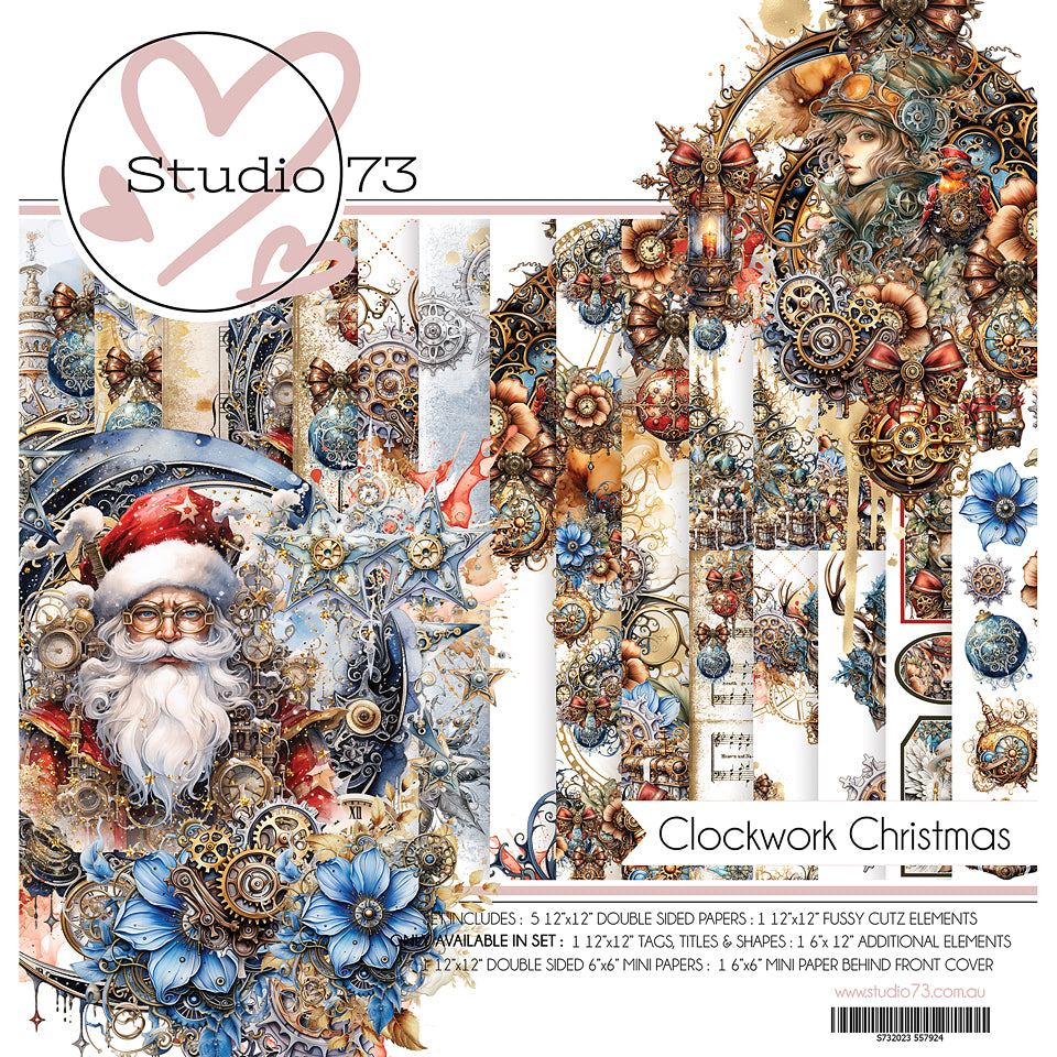 Studio 73 Clockwork Christmas Collection