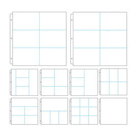 Couture Creations 3D Ring Album Page Refills