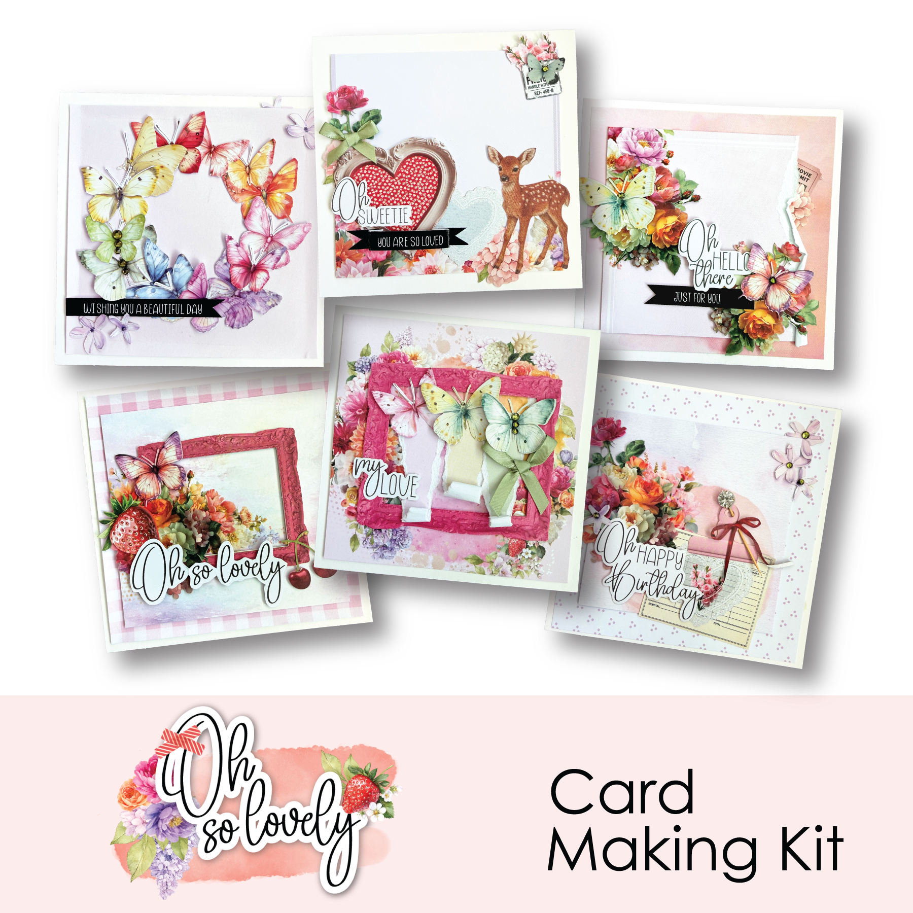 Oh So Lovely - Card Making Kit