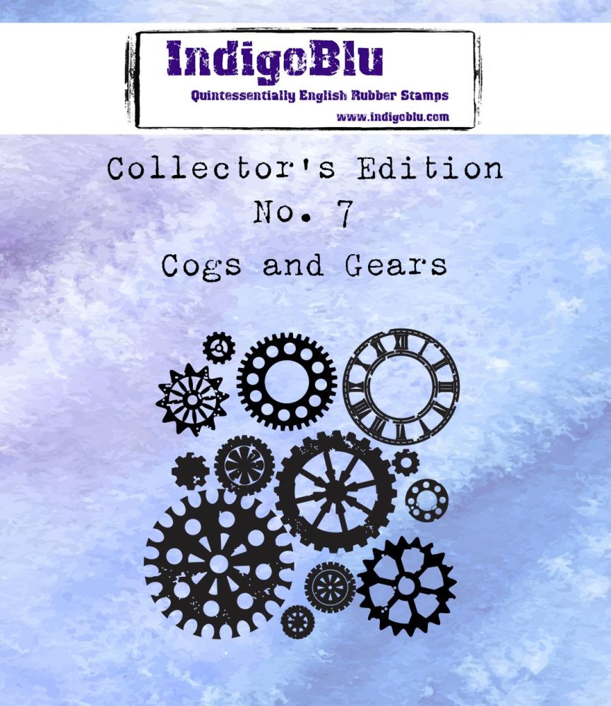 IndigoBlu Stamp Collectors Edition Cogs and Gears