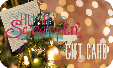 Hillbilly Scrappin Gift Card