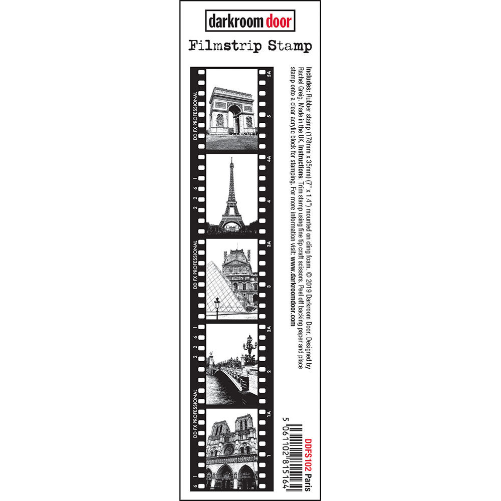 Darkroom Door Film Strip - Paris