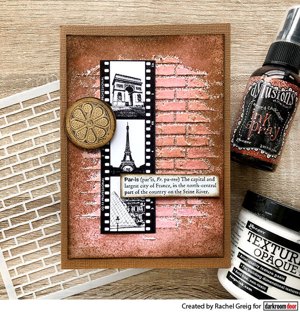 Darkroom Door Film Strip - Paris