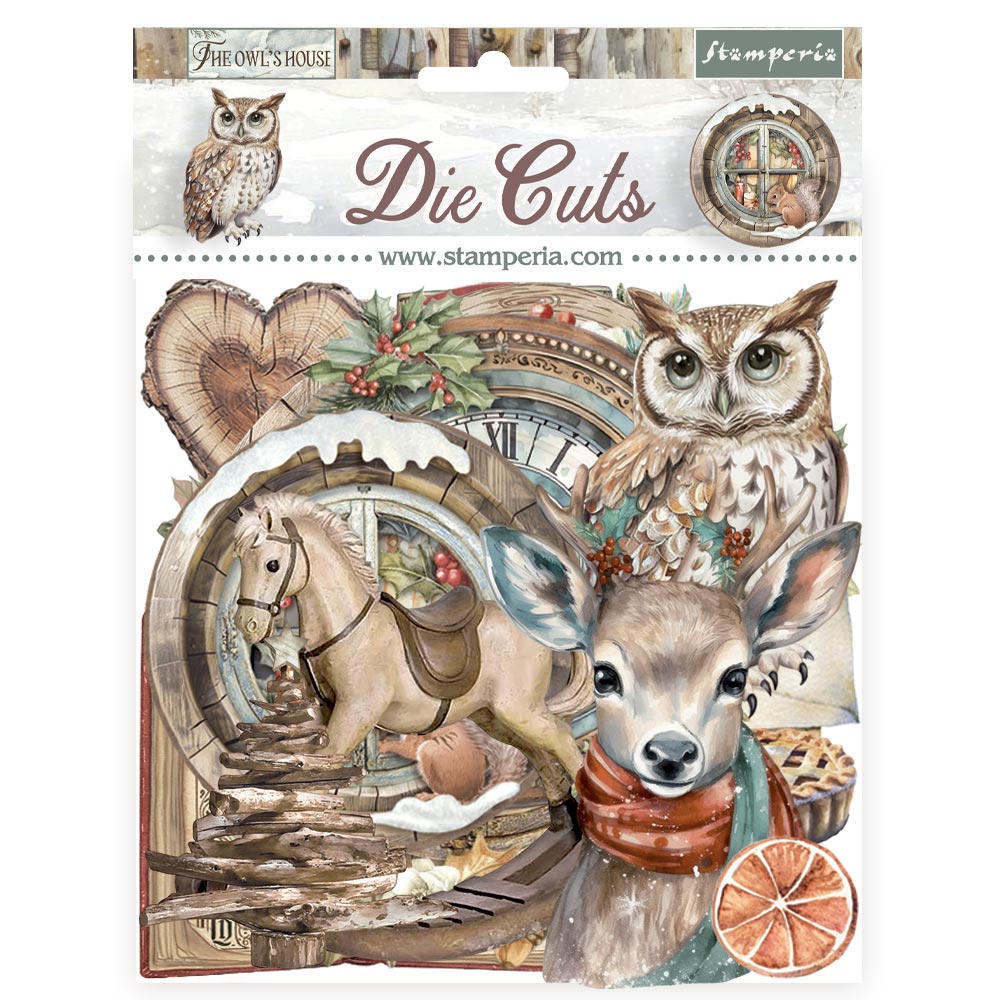 Stamperia -Die cuts - The Owls House