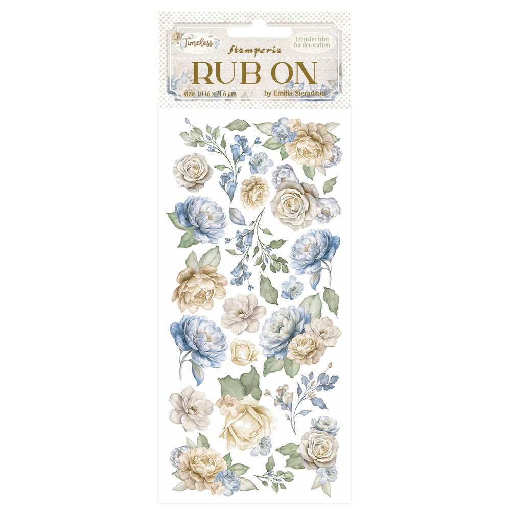 Stamperia Rub ons - Timeless Flowers