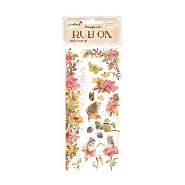 Stamperia Rubons - Woodland flowers and Mice