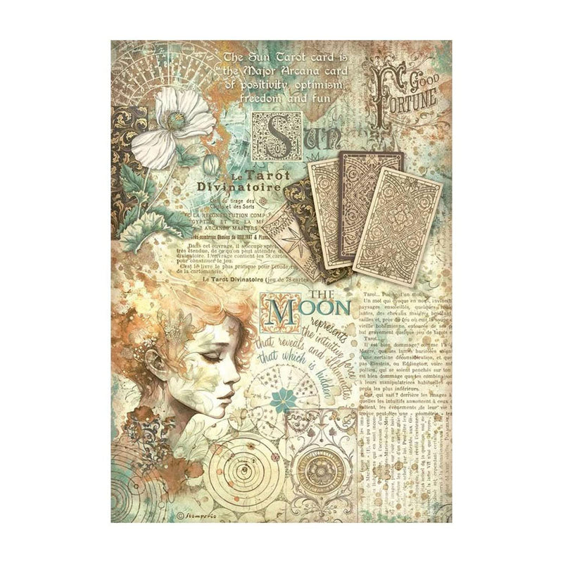 Stamperia Rice Paper- Fortunes - Astrology