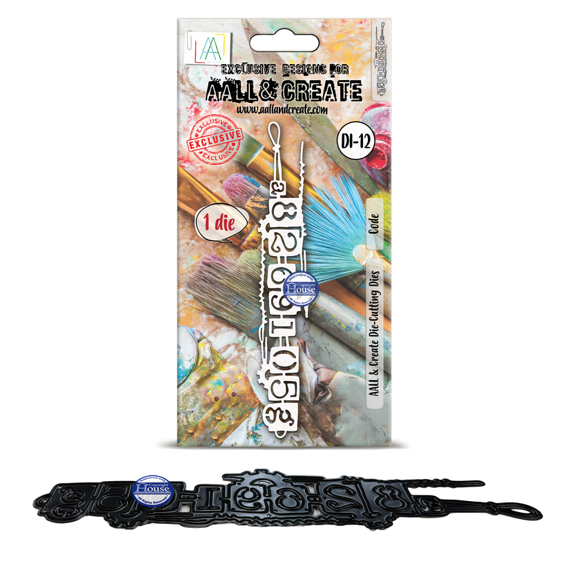 AALL & Create DI-12 Code Die-Cutting Die