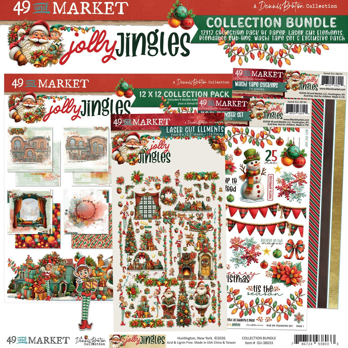 49 and Market Jolly Jingles Collection Bundle