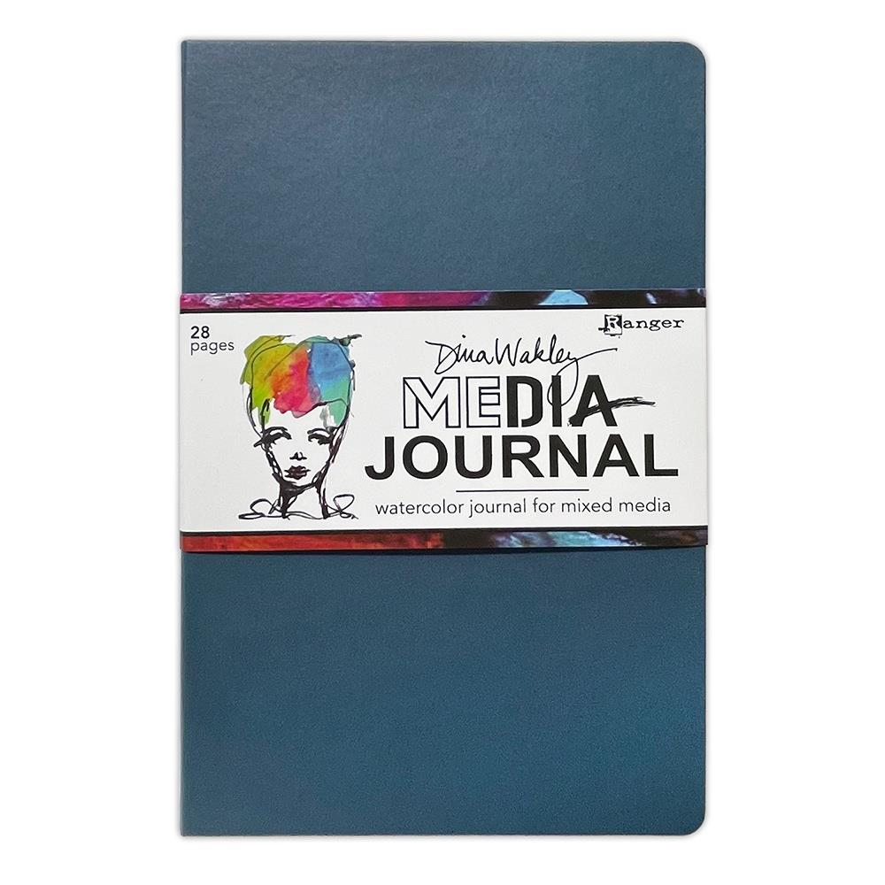 Dina Wakely - MEDIA WATERCOLOUR JOURNAL 6 x 9 "