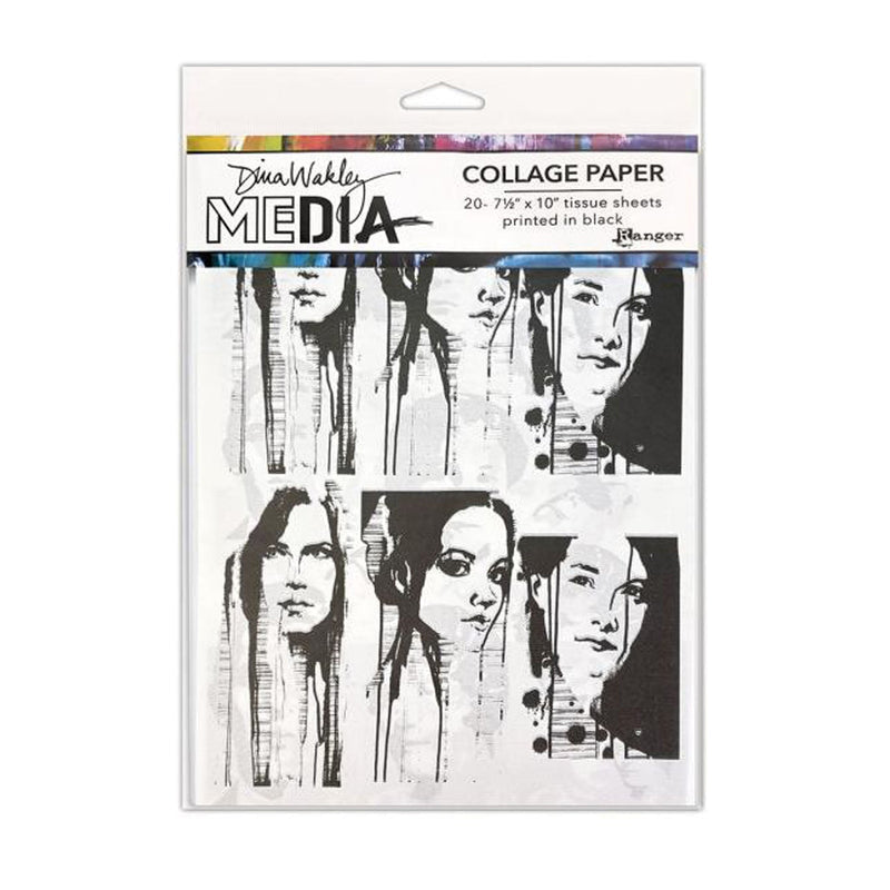 Dina Wakley Collage Paper - Photo Transfer