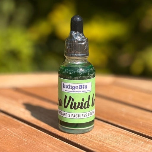 Indigoblu - Eco Vivid Inks - Englands Pastures Green 10ml