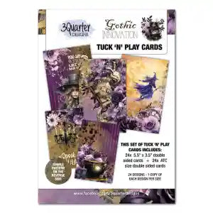 3 Quarter Designs - Gothic Innovation Tuck and Play Cards