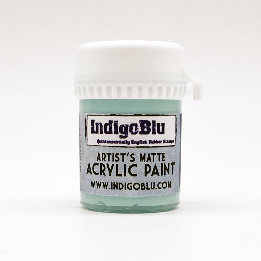 IndigoBlu   Artists -  Matt Acrylic Paint  Mint Chip Choc