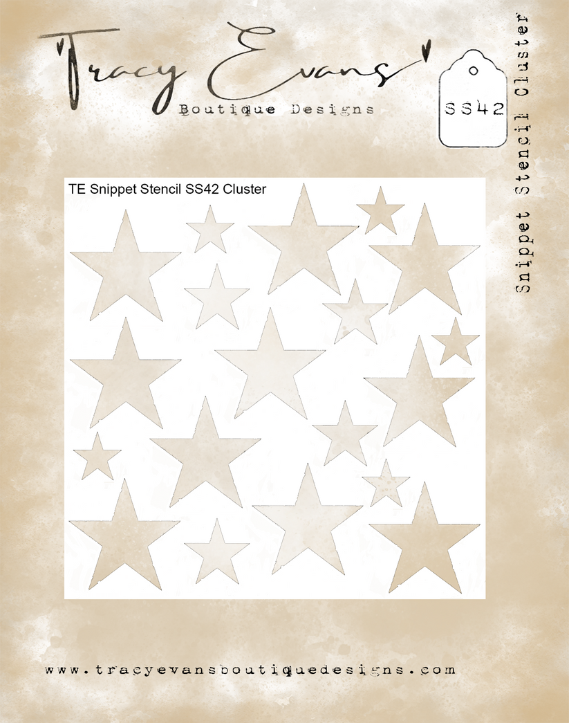 TE Snippet Stencil star cluster