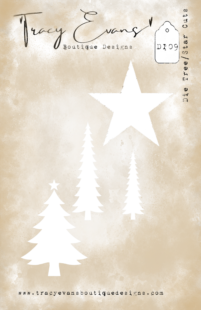 Tracy Evans Boutique Designs DF09 Die/Stencil Set