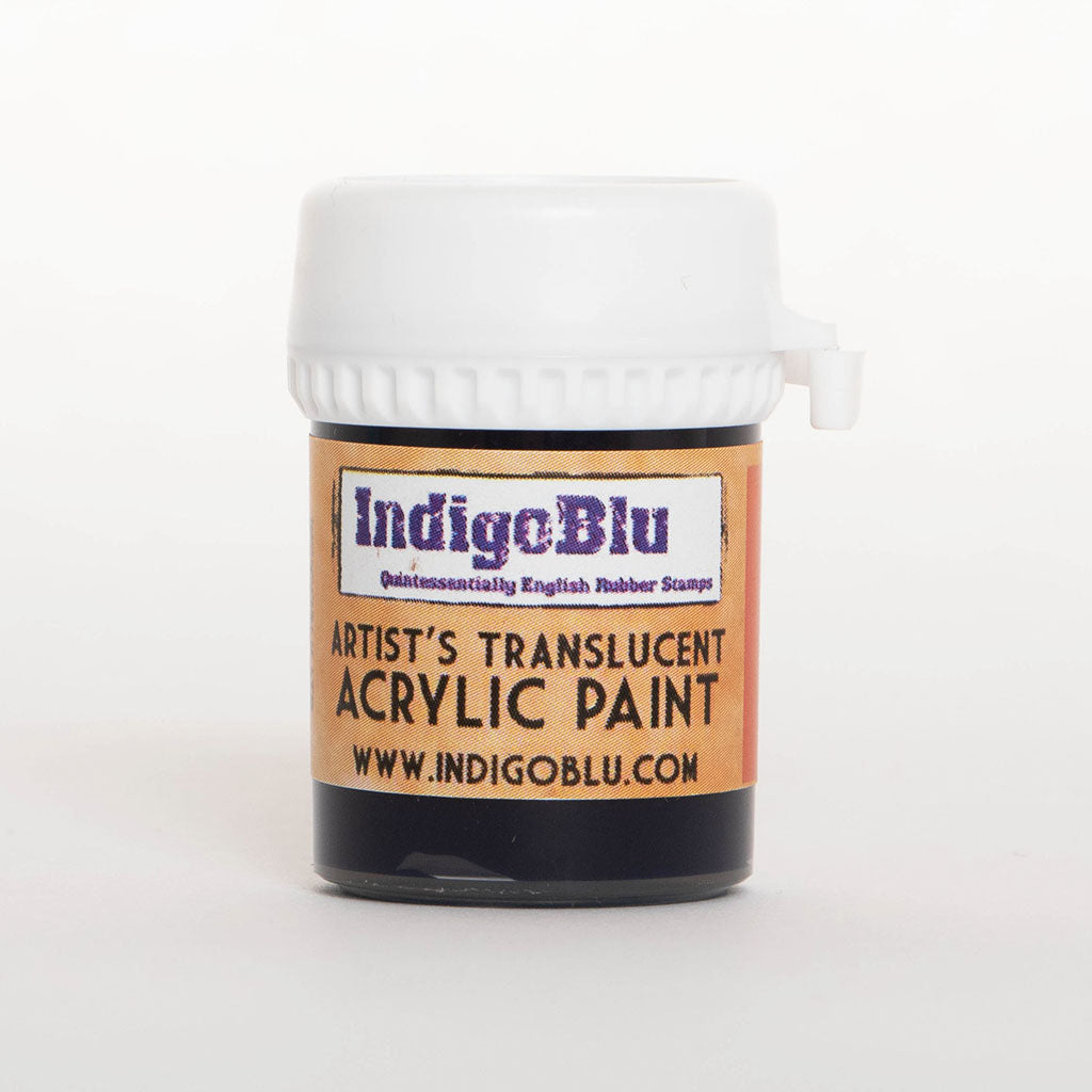 Indigo Blu Artists - Translucent Acrylic Paint -In the Navy