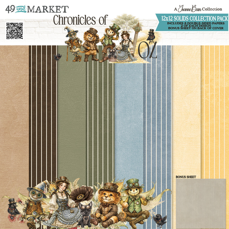 49 and Market Chronicles of Oz 12 x 12 Solids Collection Pack