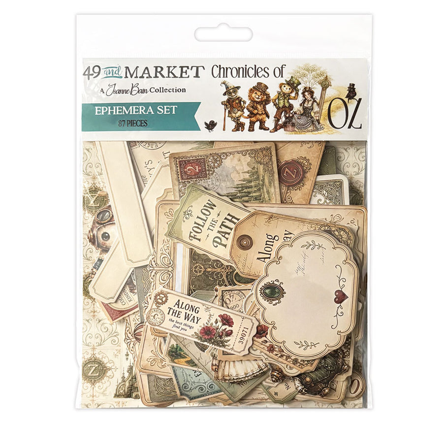 49 and Market Chronicles of Oz Ephemera Set - 87 Pieces