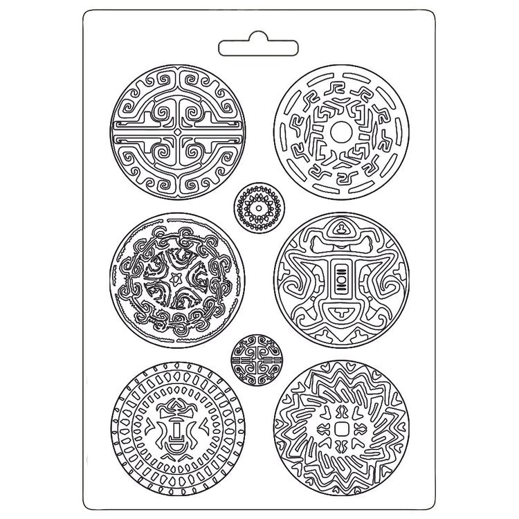 Stamperia - Amazonia Tribal - A4 Moulds -