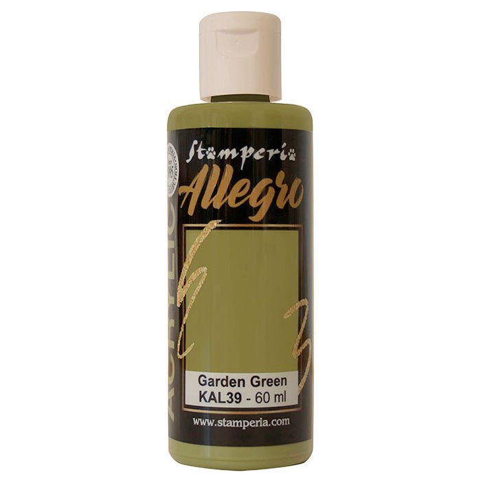 Stamperia Allegro Paint - Garden Green