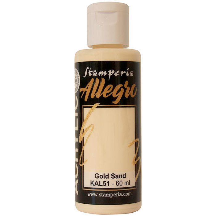 Stamperia Allegro Paint - Gold Sand