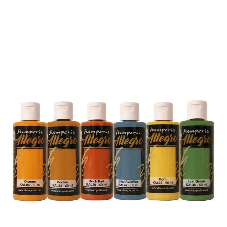 Stamperia Allegro Paint set -Art of Travelling