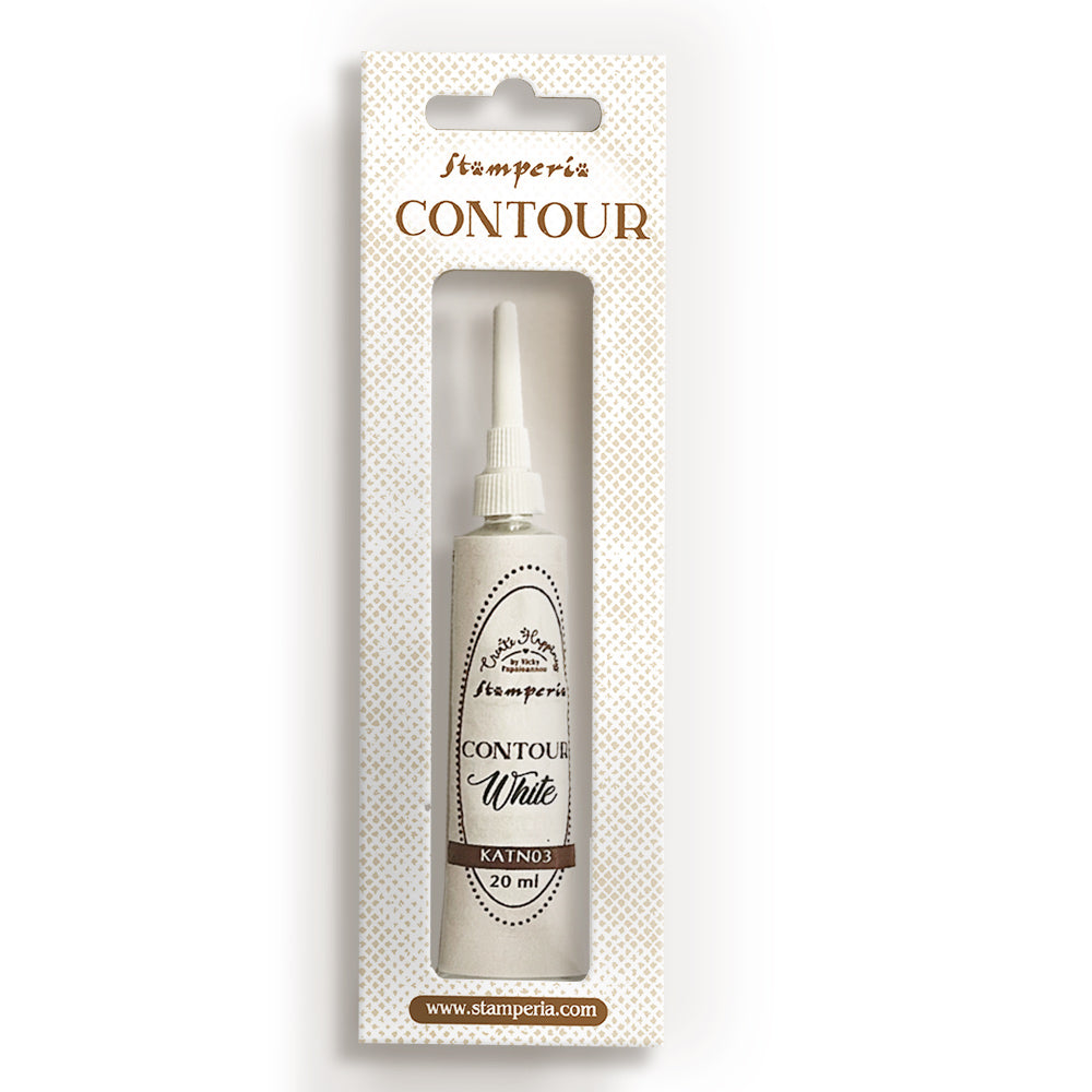 Stamperia - Contour Liner - White