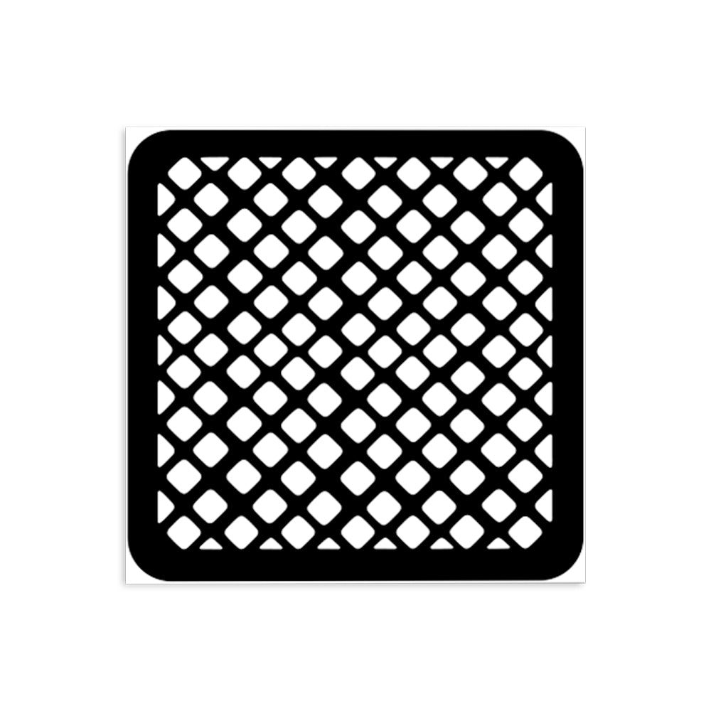 Stamperia - 12 x 12cm Stencil Candy Christmas - Waffle Pattern