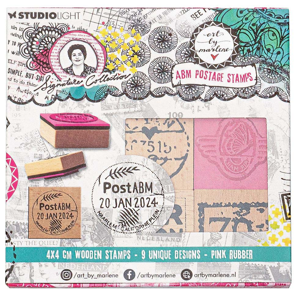 Art By Marlene Wooden Stamp Set  Rubber stamps  Signature Collection