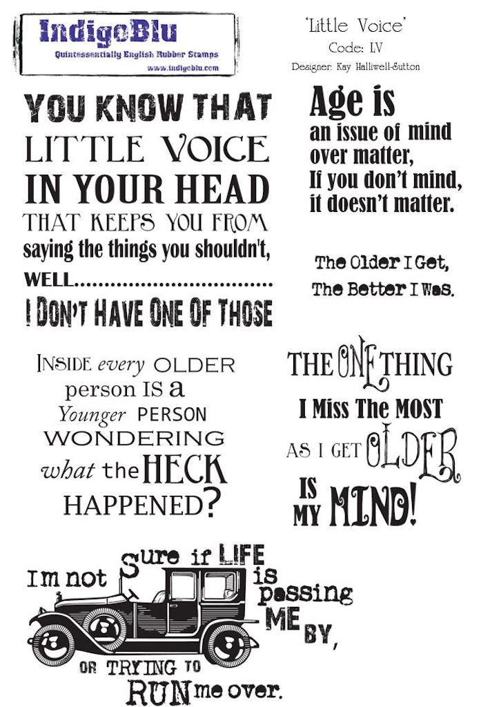 Indigo Blue - Little Voices