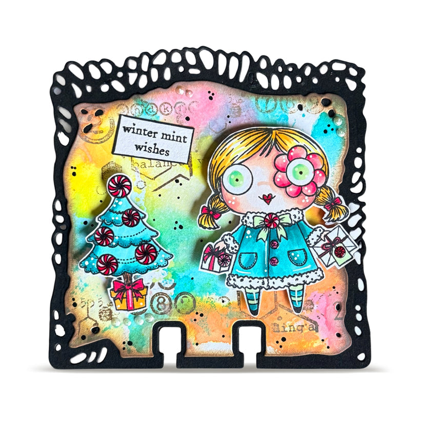 AALL & Create TP-1395 Winter Mint A7 Stamp Set