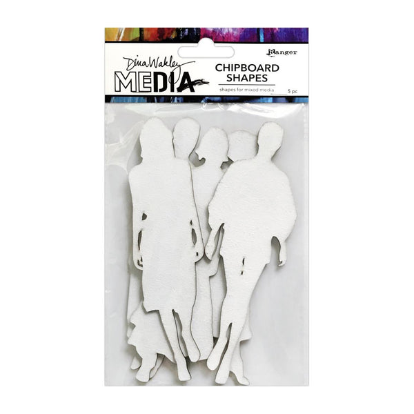 Dina Wakely chipboard shapes - The Women