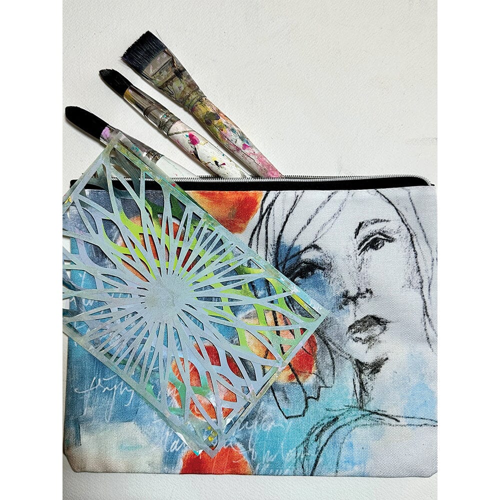 Dina Wakley Mix Media - Art Pouch