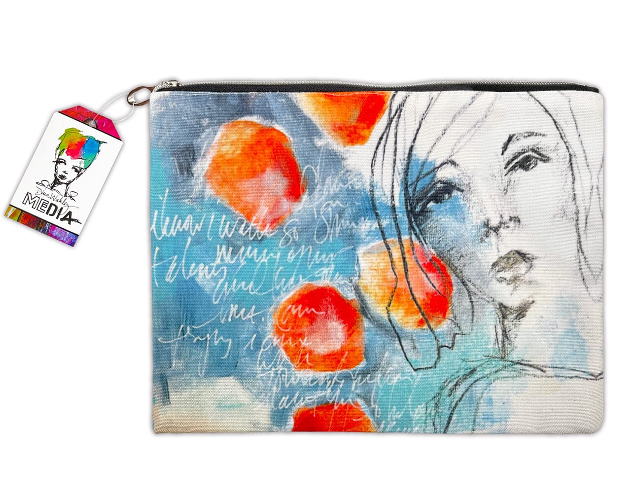 Dina Wakley Mix Media - Art Pouch