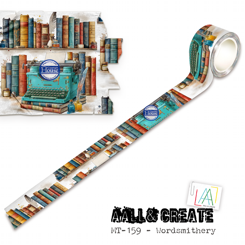 AALL & Create MT-159 Wordsmithery Washi Tape
