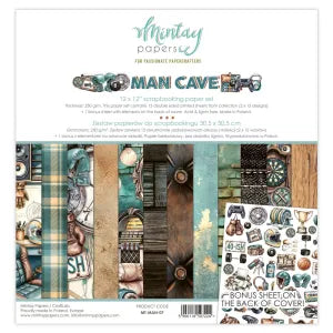 Mintay - Man Cave 12 x 12 Paper Set